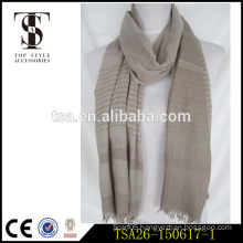 digital printing polyester scarf reverible fabric stripe simple style men scarf